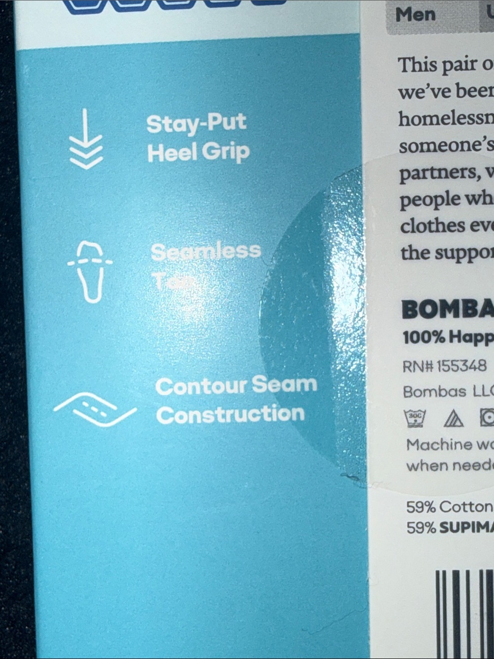 Bombas No-Show Low-Cut Socks in Tan - Picture 4 of 8